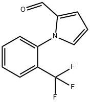 1-[2-(TRIFLUOROMETHYL)PHENYL]-1H-PYRROLE-2-CARBALDEHYDE Structure