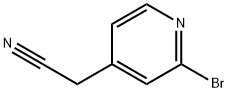 (2-溴-4-吡啶基)乙腈,312325-74-9,结构式