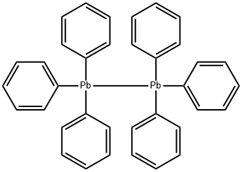 HEXAPHENYLDILEAD Struktur