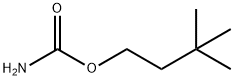 3,3-ジメチル-1-ブタノールカルバマート 化学構造式