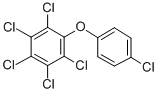Hexachlorodiphenyloxide Struktur