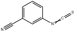 3-シアノフェニルイソチオシアナート 化学構造式