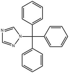 1-TRITYL-1H-1,2,4-TRIAZOLE Struktur