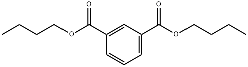 イソフタル酸ジブチル 化学構造式