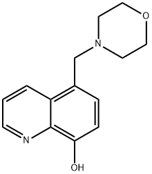 5-(MORPHOLIN-4-YLMETHYL)QUINOLIN-8-OL Structure