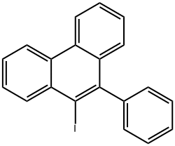 9-IODO-10-PHENYLPHENANTHRENE Struktur