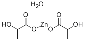 L-乳酸锌水合物, 312619-27-5, 结构式