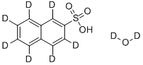 2-NAPHTHALENE-D7-SULFONIC ACID Struktur