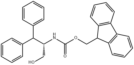 N-(9-FLUORENYLMETHOXYCARBONYL)-BETA- Structure