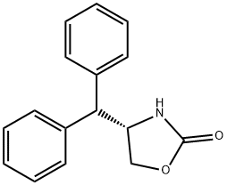 (S)-(-)-4-(DIPHENYLMETHYL)-2-OXAZOLIDIN& Struktur