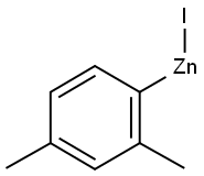 2,4-二甲基苯基碘化锌 结构式