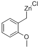2-METHOXYBENZYLZINC CHLORIDE Structure
