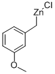 3-METHOXYBENZYLZINC CHLORIDE Struktur