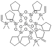 ENDO-3 7 14-TRIS(DIMETHYLVINYLSILYLOXY)& Structure