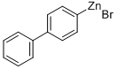 4-BIPHENYLZINC BROMIDE Structure