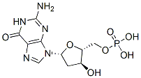 2'-DEOXYGUANOSINE 5'-MONOPHOSPHATE Struktur