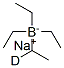 SODIUM TETRAETHYLBORATE-D20  98 ATOM % D Structure