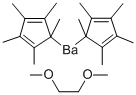 BIS(PENTAMETHYLCYCLOPENTADIENYL)BARIUM Struktur
