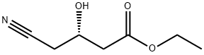 (S)-4-氰基-3-羟基丁酸乙酯 结构式