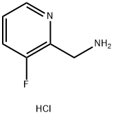 2-AMINOMETHYL-3-FLUOROPYRIDINE DIHYDROCHLORIDE Structure