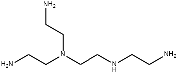 N,N,N'-tris(2-aminoethyl)ethylenediamine Struktur