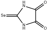 4,5-Imidazolidinedione,  2-selenoxo- Struktur