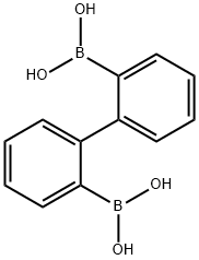 [1,1'-ビフェニル]-2,2'-ジイルジボロン酸 化学構造式
