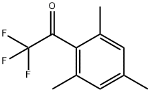 2,2,2-トリフルオロ-2',4',6'-トリメチルアセトフェノン 化学構造式