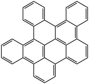 Dibenzo[fg,ij]naphtho[1,2,3,4-rst]pentaphene Struktur