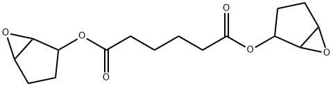 BIS(3,4-EPOXYCYCLOHEXYLMETHYL) ADIPATE 化学構造式