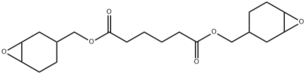 BIS(3,4-EPOXYCYCLOHEXYLMETHYL) ADIPATE Structure