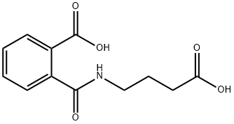 N-phthaloyl-4-aminobutyric acid Struktur