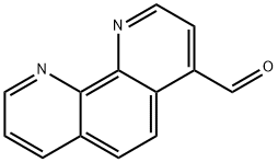 4-醛基-1,10-菲咯啉, 31301-30-1, 结构式