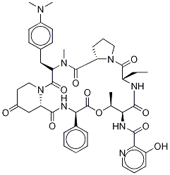普利霉素IA, 3131-03-1, 结构式