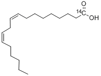LINOLEIC ACID-1-14C Struktur