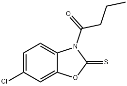 1-(6-Chloro-2-thioxo-2,3-dihydrobenzo[d][1,3]oxazol-3-yl)-1-butanone|