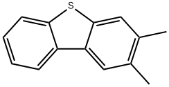 2,3-ジメチルジベンゾチオフェン (2,3-DMDBT), IN ISOOCTANE (500ΜG/ML) 化学構造式