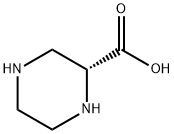 (R)-ピペラジン-2-カルボン酸 化学構造式