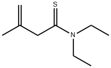 3-Butenamide,  N,N-diethyl-3-methylthio-  (8CI) 结构式