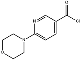 6-MORPHOLINONICOTINOYL CHLORIDE Struktur