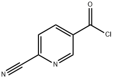 6-氰基烟酰基氯化物, 313350-44-6, 结构式