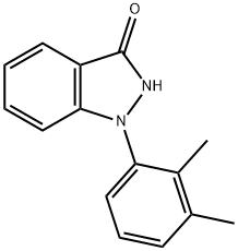 3-ヒドロキシ-1-(2,3-ジメチルフェニル)-1H-インダゾール 化学構造式