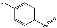 (p-Chlorophenyl)oxoarsine Struktur