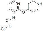 2-(PIPERIDIN-4-YLOXY)PYRIDINE DIHYDROCHLORIDE Struktur