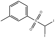 1-[(Diiodomethyl)sulfonyl]-3-methylbenzene Struktur