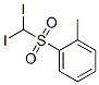 1-[(Diiodomethyl)sulfonyl]-2-methylbenzene Struktur