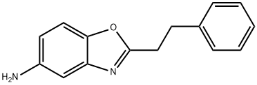 2-(2-phenylethyl)-1,3-benzoxazol-5-amine Struktur