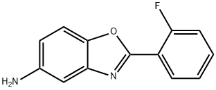 2-(2-FLUORO-PHENYL)-BENZOOXAZOL-5-YLAMINE Structure