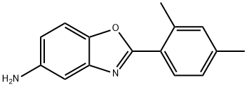 2-(2,4-DIMETHYL-PHENYL)-BENZOOXAZOL-5-YLAMINE Structure