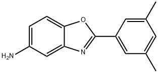 2-(3,5-DIMETHYL-PHENYL)-BENZOOXAZOL-5-YLAMINE Structure